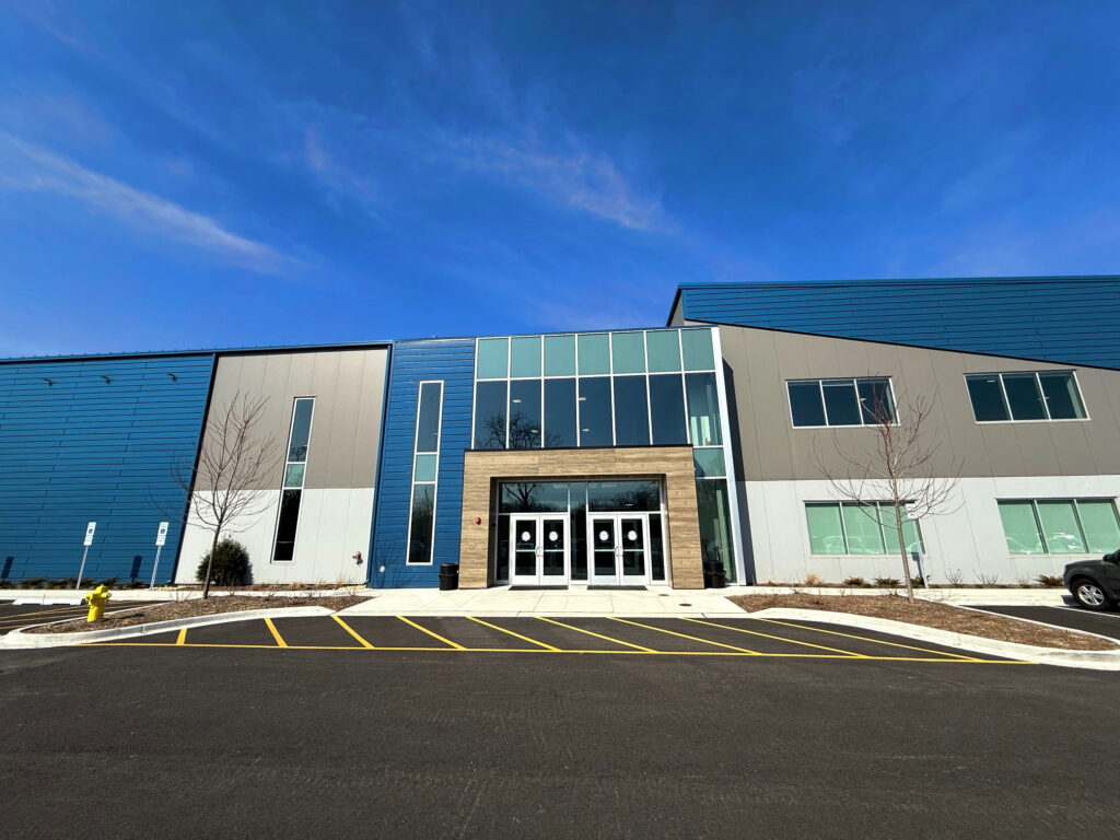 Sawmill Sports Hub is located on Frontage Road and Cass Ave, just off the expressway.