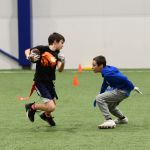 Youth players ages 9-13 can train and play at Sawmill in the football program.